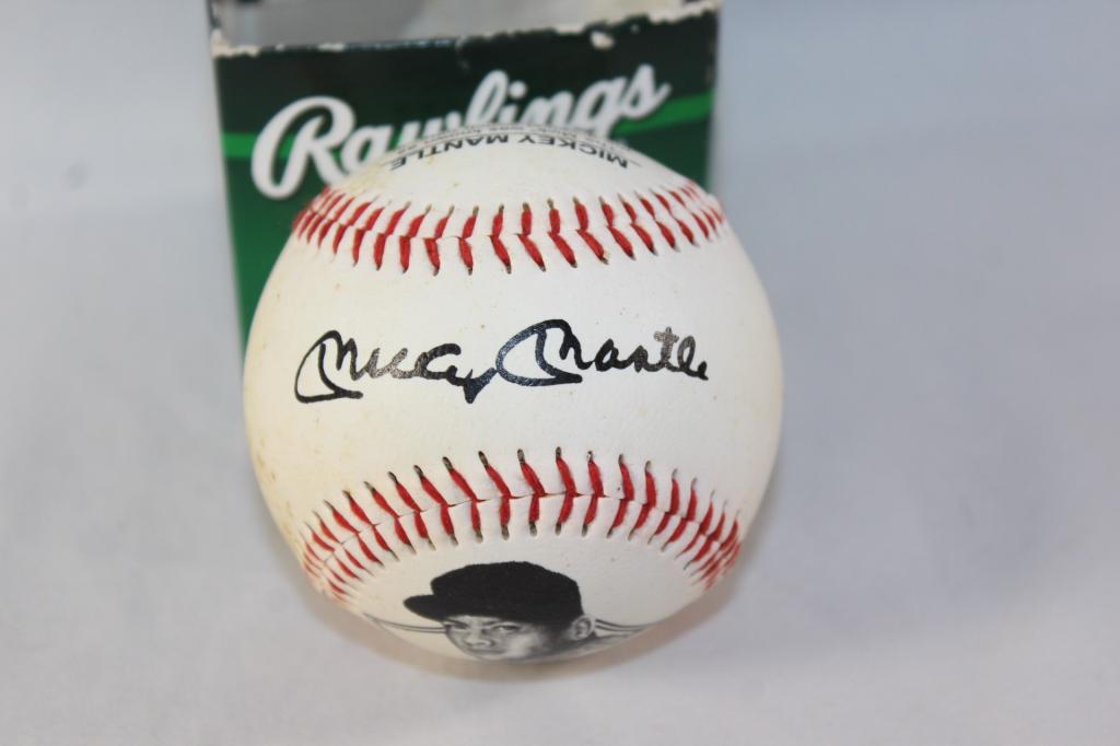 SIGNED BASEBALL-YOGI BERRA, NO COA (1 of 2)