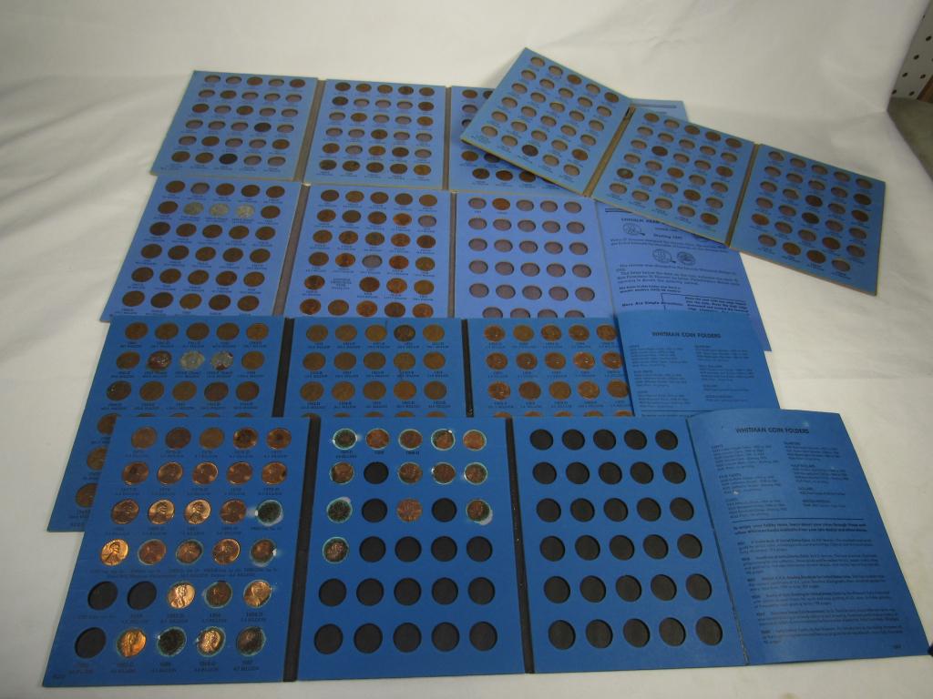 Lot of 5 Lincoln Head Cent Books - Partials (1 of 3)