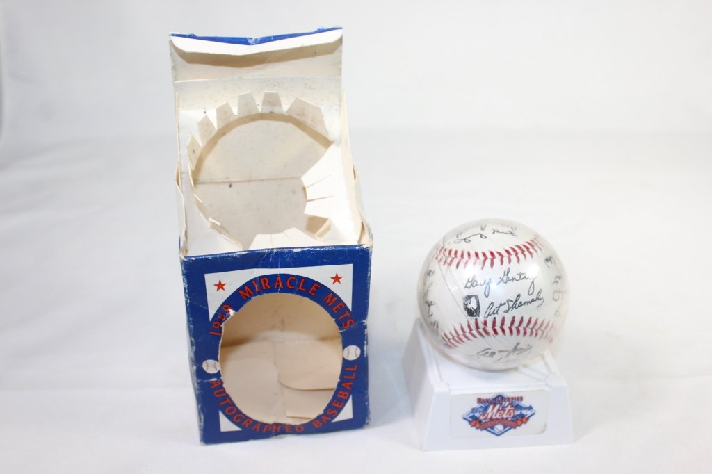 1969 New York Mets Autographed Ball - 25th Anniversary (1 of 6)