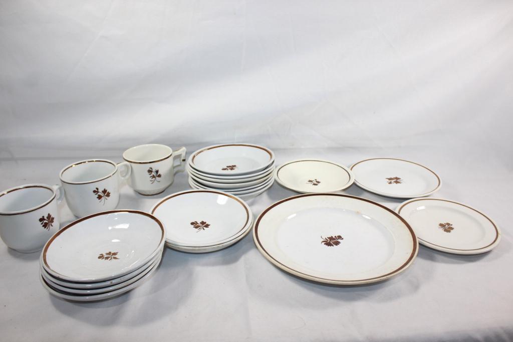 20 PC. ALFRED MEAKIN TEA LEAF CHINA LOT (1 of 4)