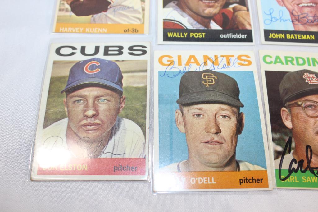 7 PC topps Card Lot Signed (1 of 6)