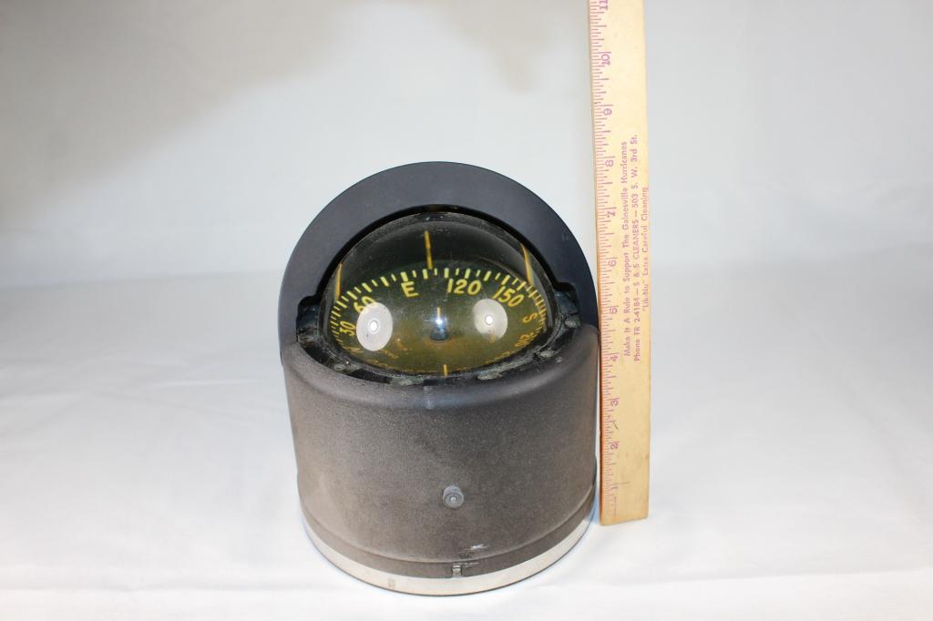 Working Danforth Deck Mount Boat Compass (1 of 3)