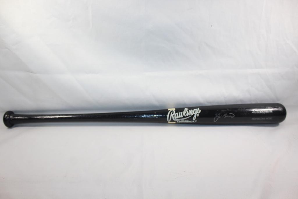 YOGI BERRA SIGNED BASEBALL BAT-ONLINE COA (1 of 3)