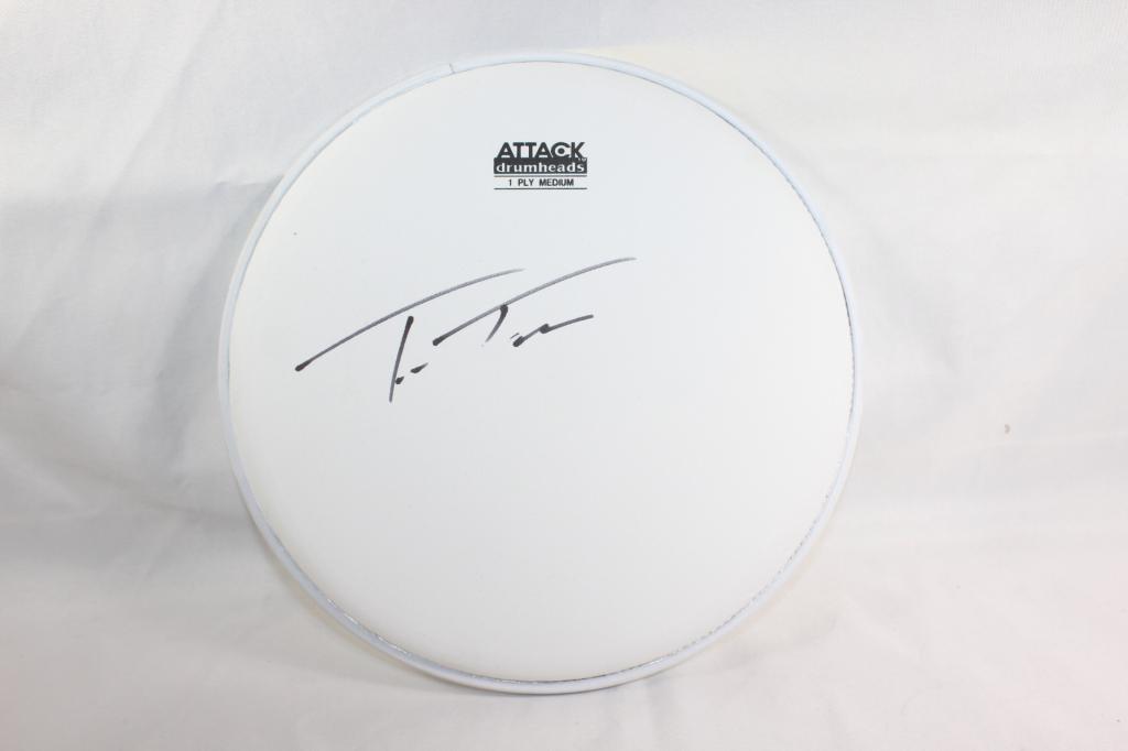 TICO TORRES? DRUMMER BON JOVI- SIGNED DRUMHEAD (1 of 3)