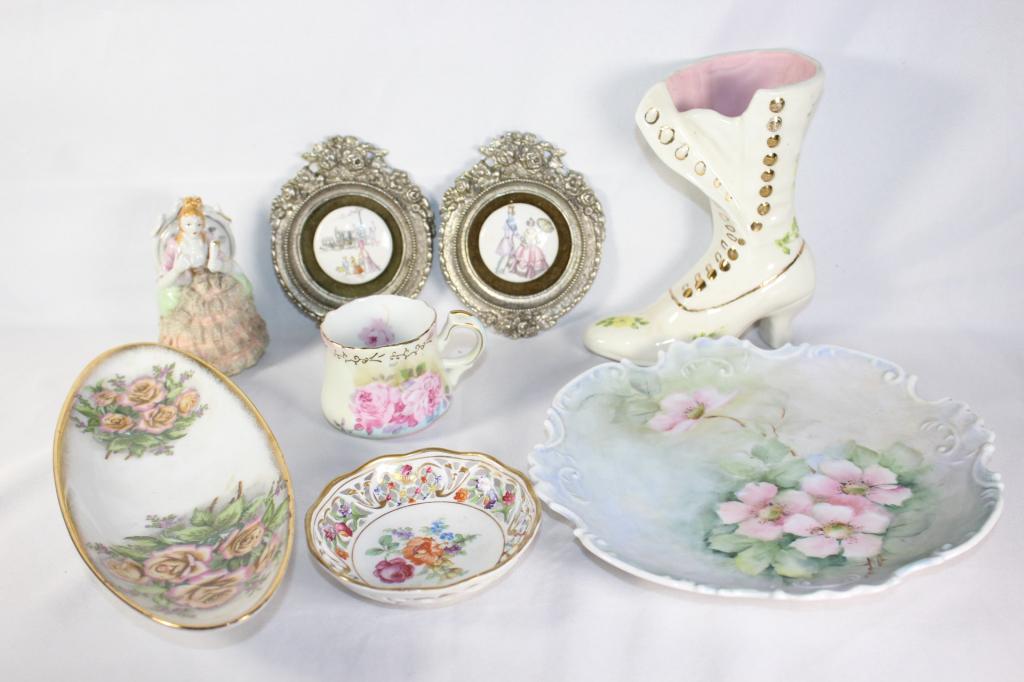 8 PC. VICTORIAN STYLE CHINA LOT (1 of 7)