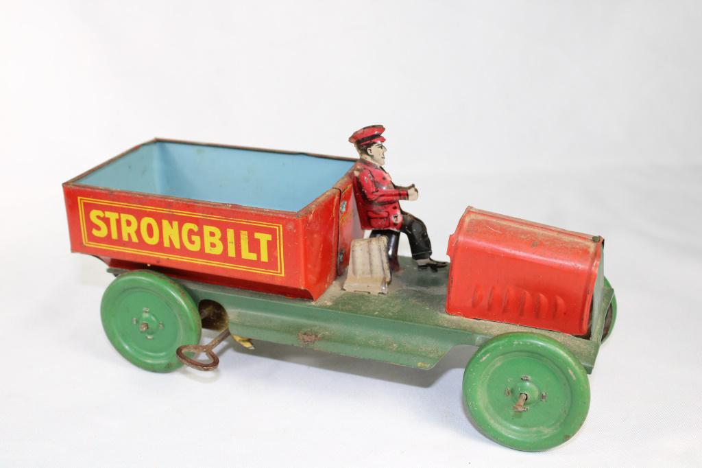 Rare Marx Strongbilt Wind Up Toy Truck (1 of 6)
