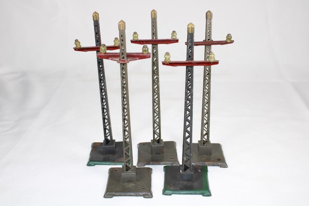 Lionel #60 Telegraph Poles lot of 5 (1 of 3)