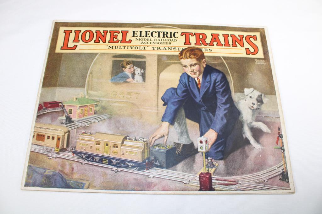 Lionel 1925 Original Train Catalog (1 of 4)