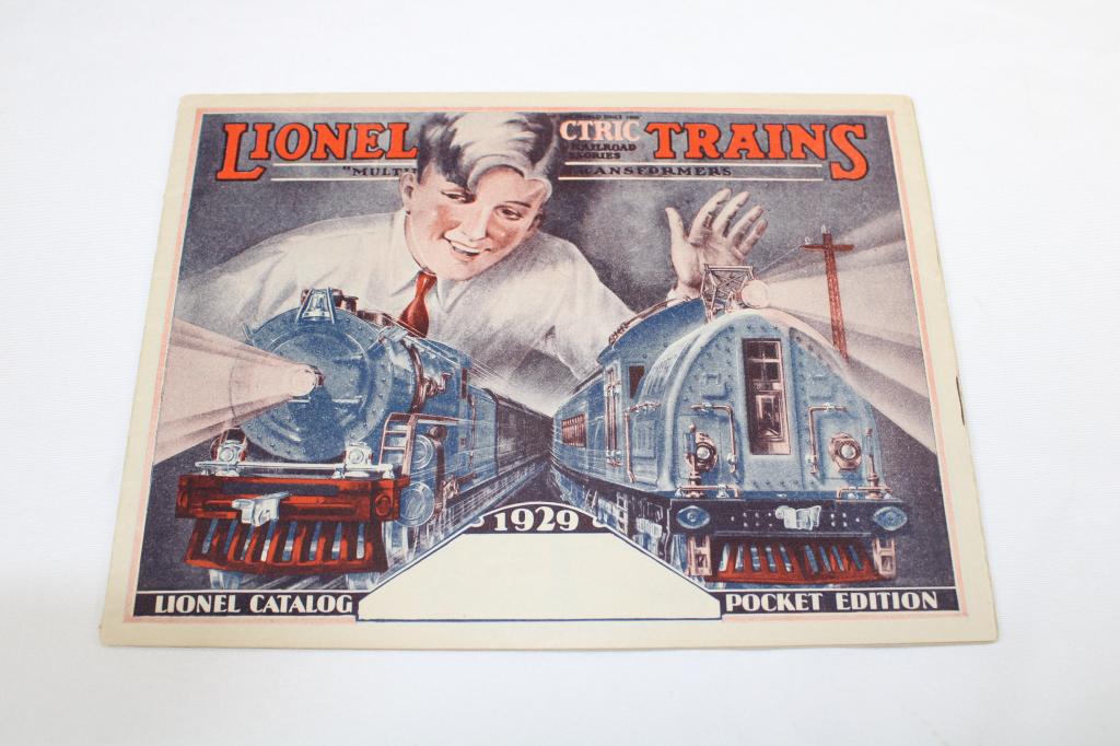 Lionel 1929 Original Pocket Edition Catalog: great overall condition