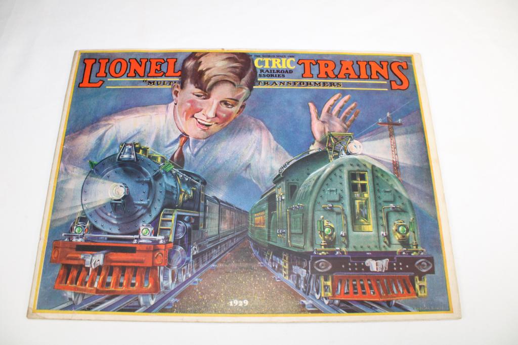 Lionel 1929 Original Train Catalog (1 of 5)