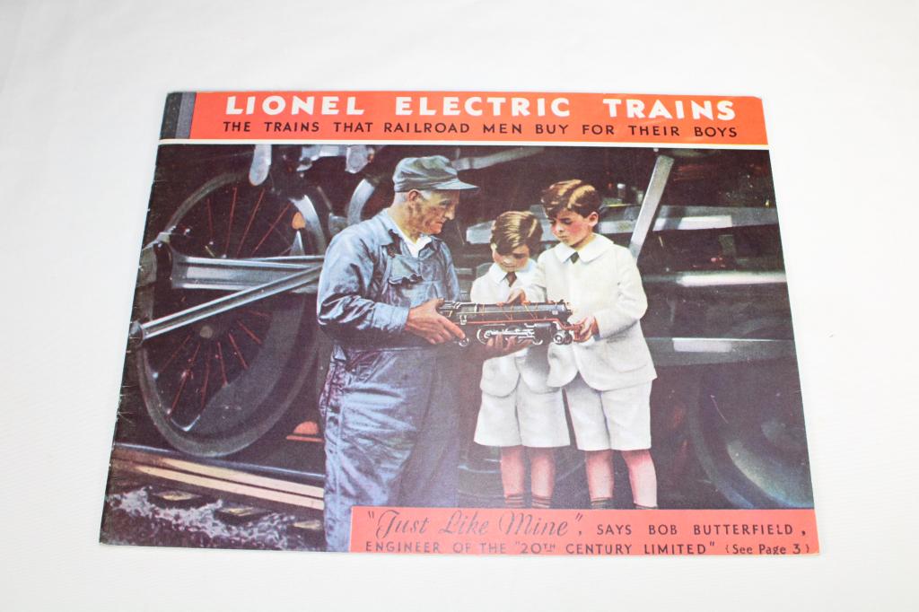 Lionel 1931 Original Train Catalog (1 of 4)