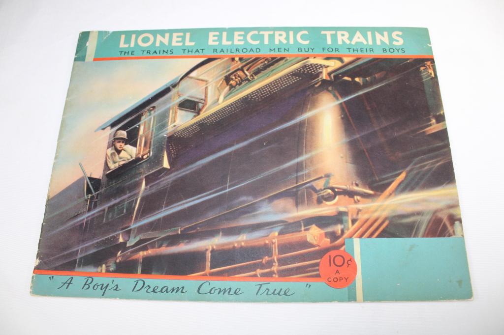 Lionel 1932 Original Train Catalog (1 of 5)
