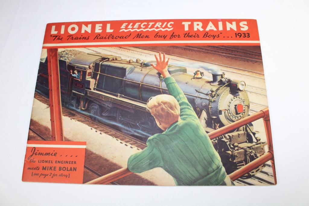 Lionel 1933 Original Train Catalog (1 of 6)
