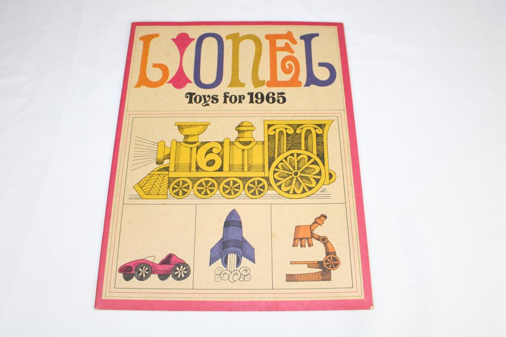 Lionel 1965 Original Train Catalog (1 of 5)