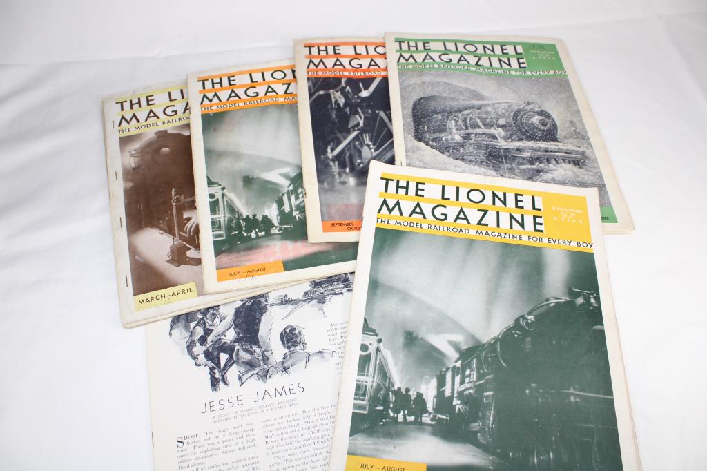 1932 Lot of Lionel Magazines (1 of 3)
