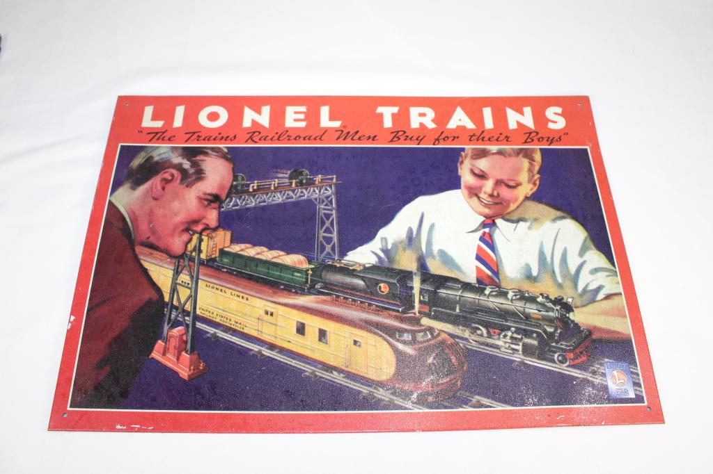 Lionel Trains Metal Sign (1 of 3)