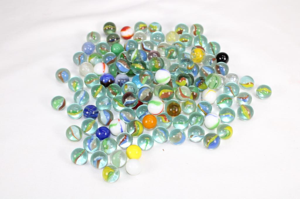 Lot of Marbles: as pictured