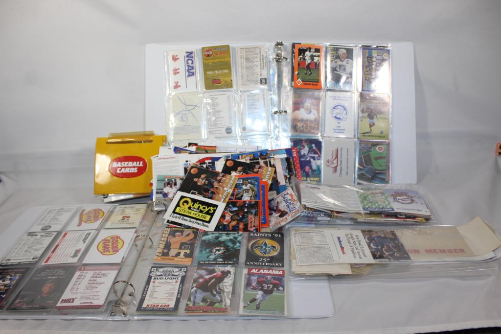 Misc. Ephemera Lot- Baseball Cards, Programs, etc (1 of 5)