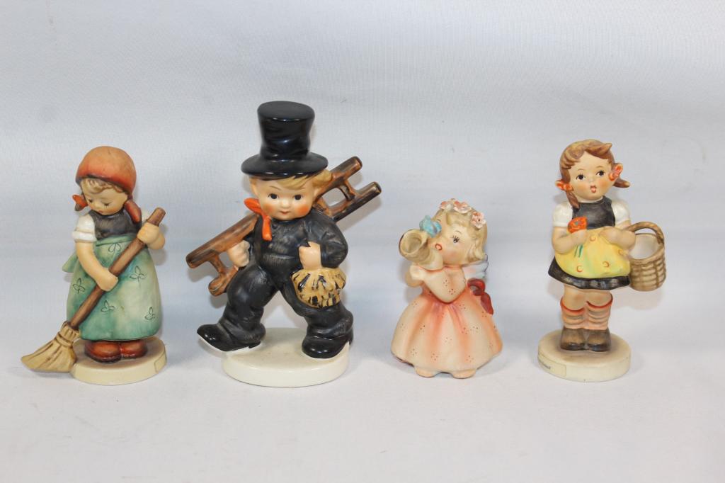 4 Pc. Goebel/Hummel & Lefton Figurines (1 of 6)
