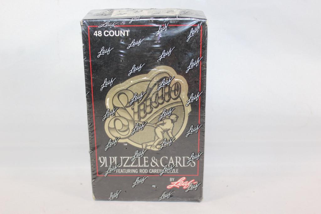 1991 DONRUSS LEAF STUDIO BASEBALL UNOPENED BOX (1 of 4)