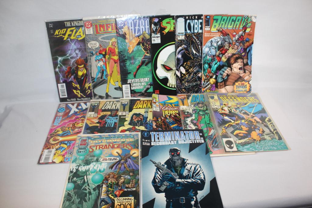 14 PC. COMIC BOOK LOT- IMAGE, MARVEL, DC, ETC (1 of 6)