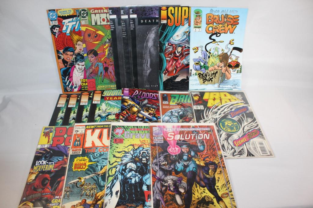 18 PC. COMIC BOOK LOT- IMAGE, MARVEL, DC, ETC (1 of 8)