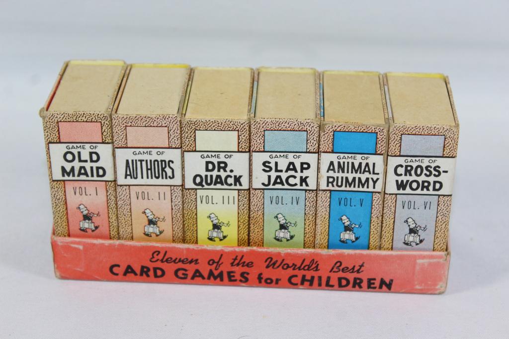 1935 LIBRARY OF GAMES CHILDREN'S RUSSELL MFG (1 of 3)