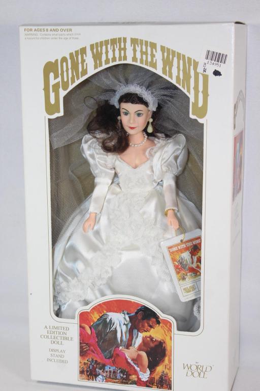 GONE WITH THE WIND SCARLETT O'HARA DOLL W/BOX (1 of 4)