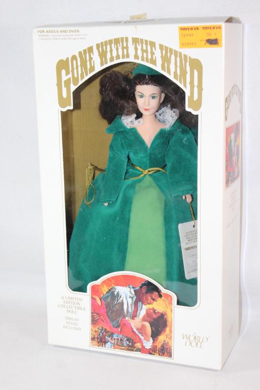 GONE WITH THE WIND SCARLETT O'HARA DOLL W/BOX (1 of 4)