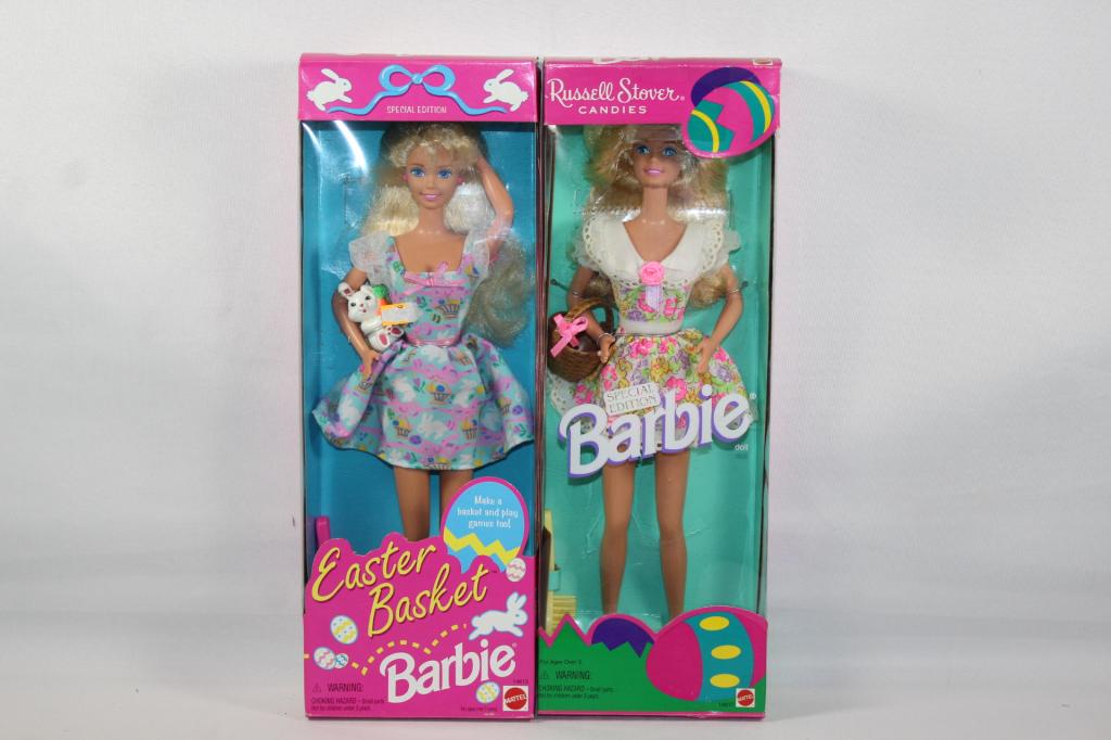 2 EASTER THEMED BARBIES-RUSSELL STOVERS, ETC (1 of 3)