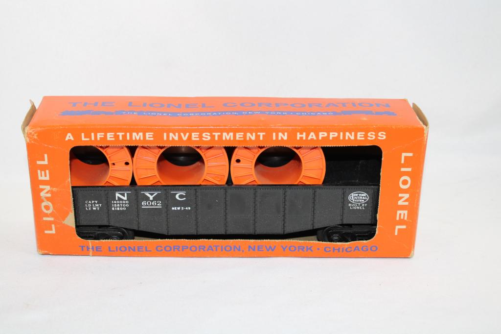Lionel Train #6062 Gondola in the Box: good as pictured