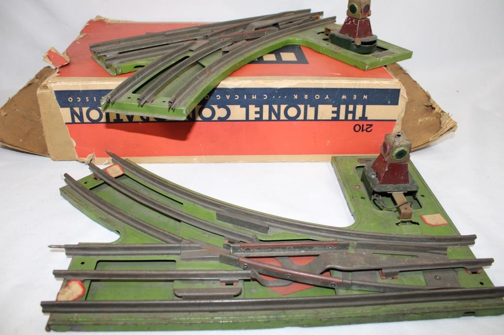 Lionel Standard Switch #210 w/box: as pictured