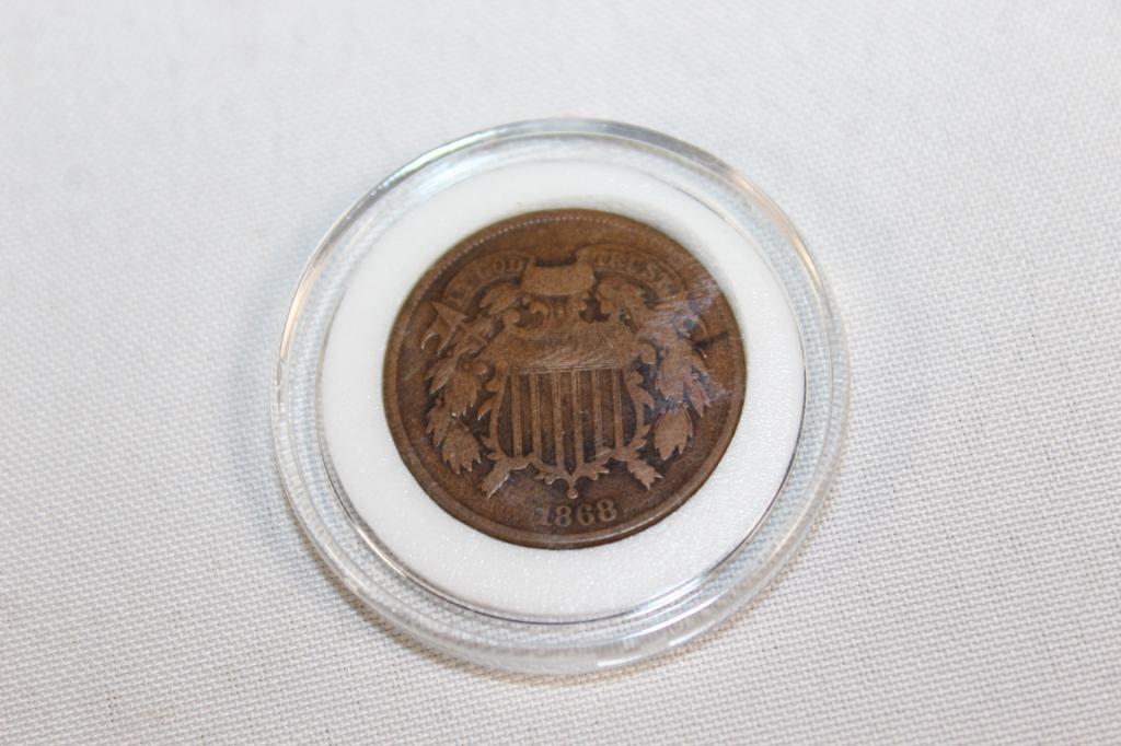 1864 2 CENT COIN (1 of 2)
