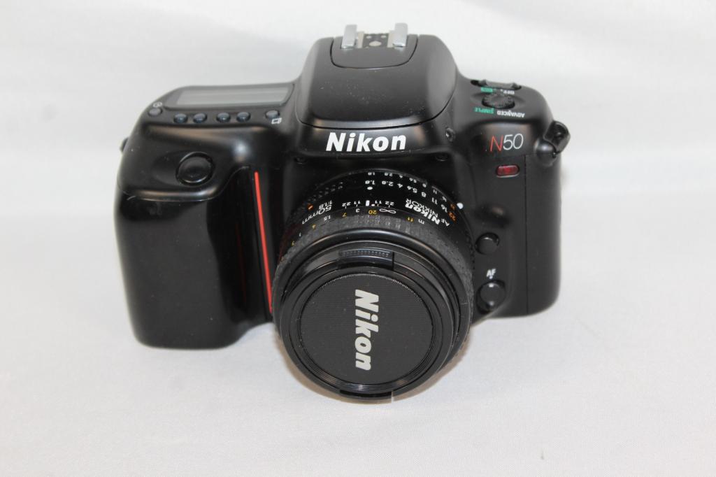 NIKON N50 35MM SLR FILM CAMERA (1 of 5)