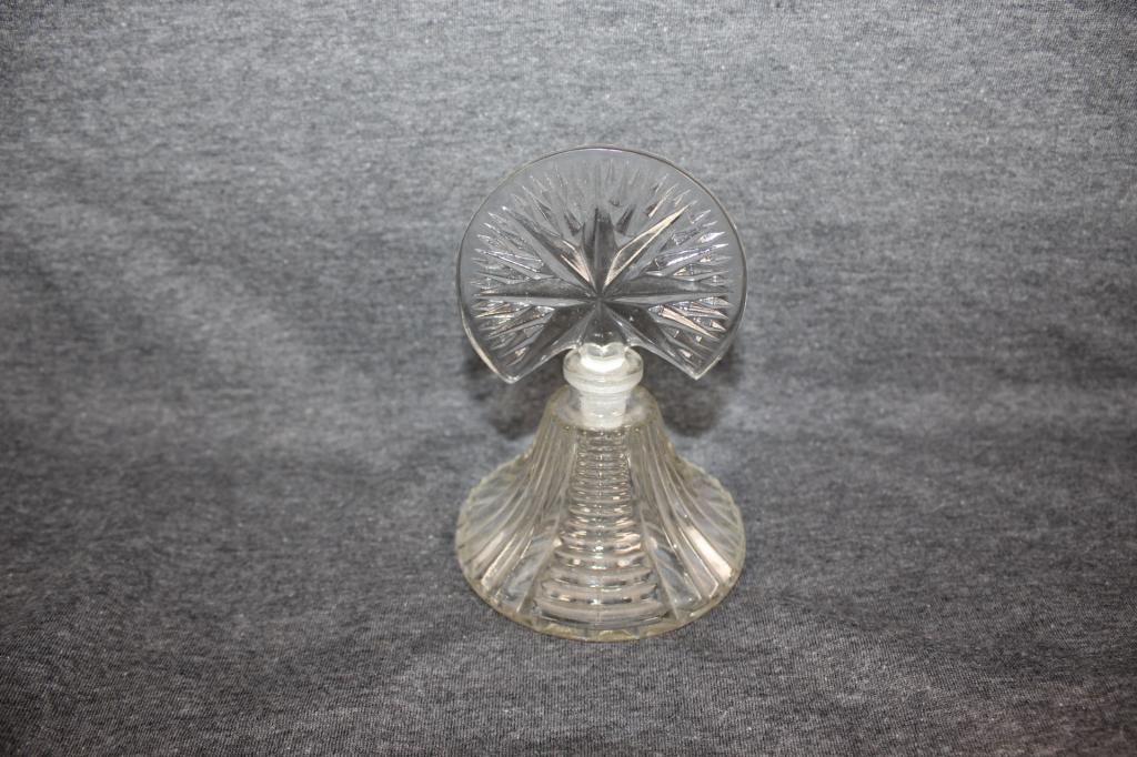 Glass Perfume Bottle with Stopper (1 of 3)