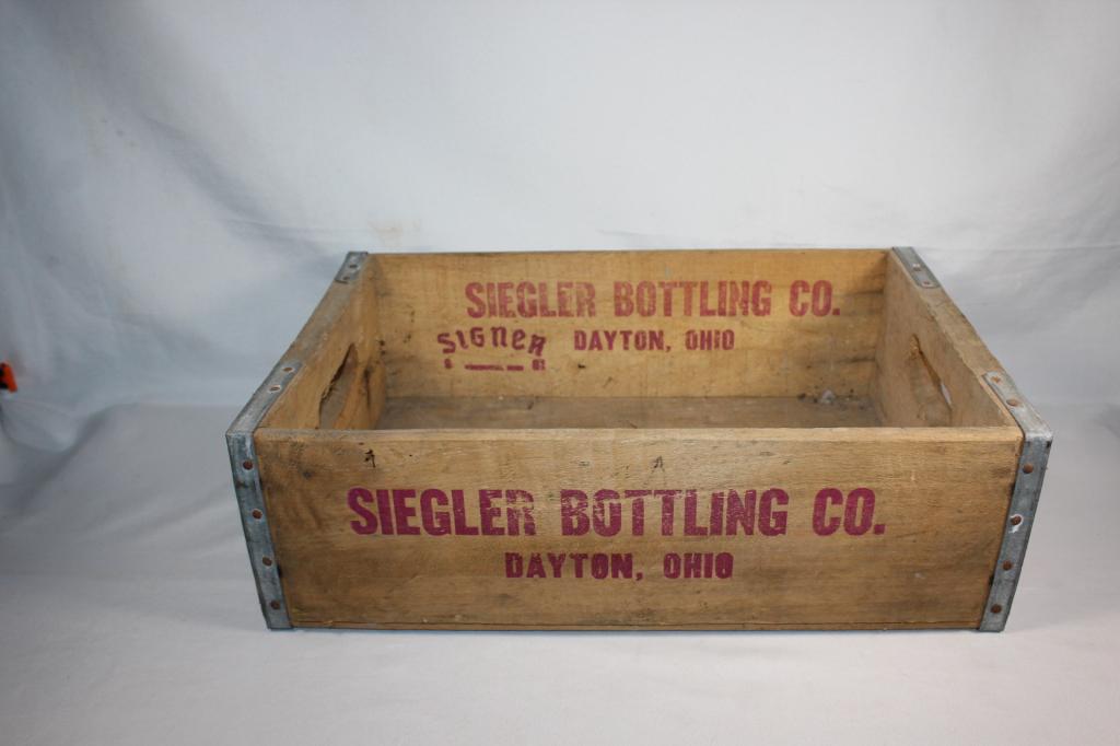 Siegler Bottling Co Dayton OH Wooden Crate (1 of 6)