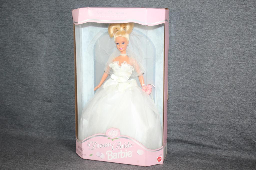 VINTAGE DREAM BRIDE BARBIE SPEC. EDIT. 1996: IN BOX. UNOPENED. AS PICTURED