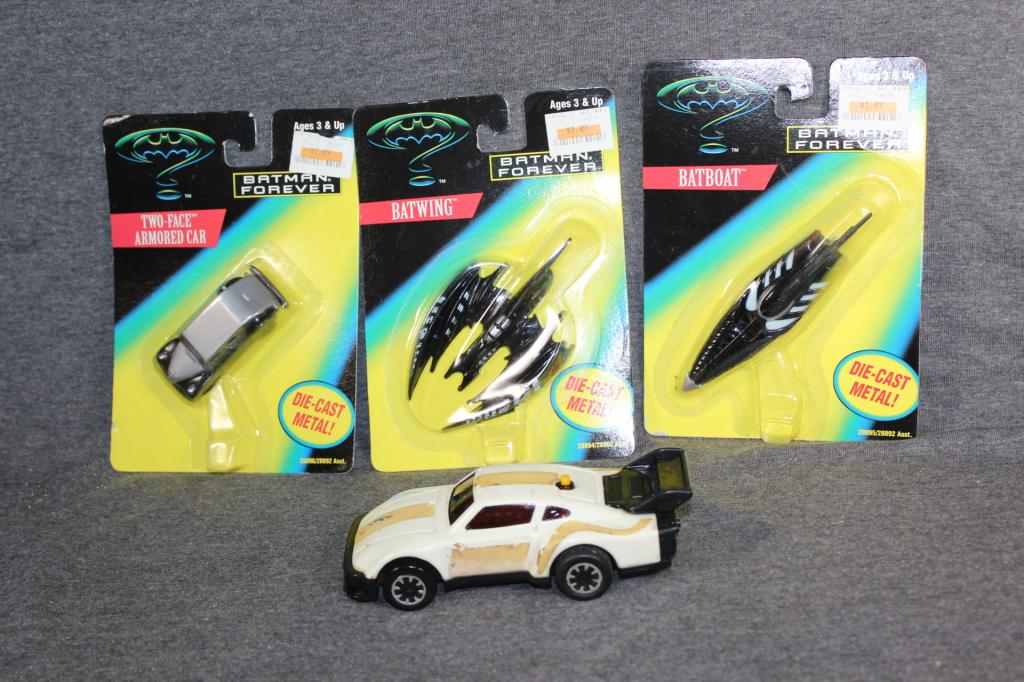 4 PC. TOY CAR LOT- BATMAN FOREVER DIECAST & TONKA (1 of 6)