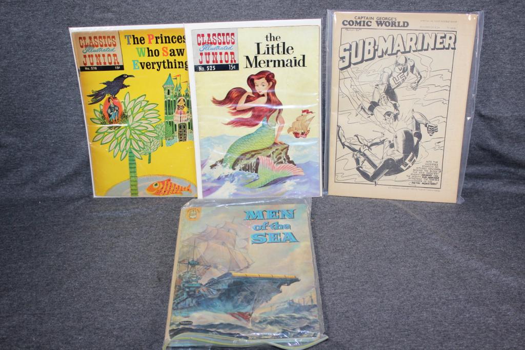 4 PC. LOT OF COMIC BOOKS/BOOK (1 of 4)