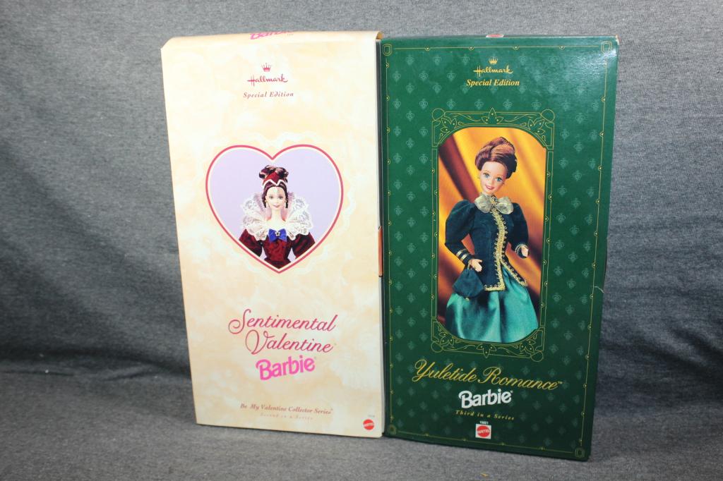 2 PC. HALLMARK SPECIAL EDITION BARBIES LOT (1 of 7)