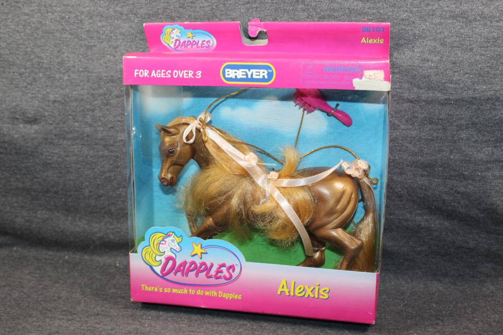 VINTAGE BREYER DAPPLES ALEXIS HORSE- IN BOX (1 of 3)