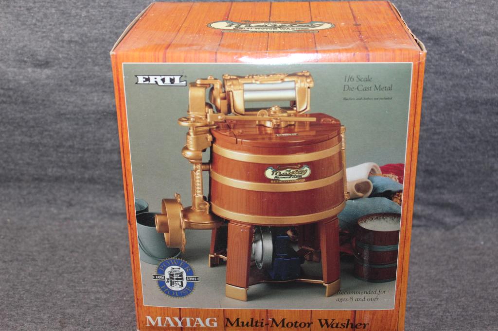 ERTL MAYTAG MULTI-MOTOR CLOTHES WASHER MACHINE (1 of 2)