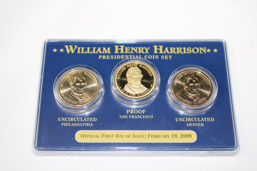2009 William Henry Harrison Presidential Coin Set (1 of 2)