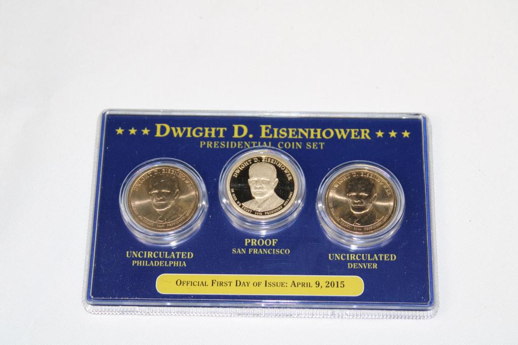 2015 Dwight D. Eisenhower Presidential Coin Set (1 of 2)
