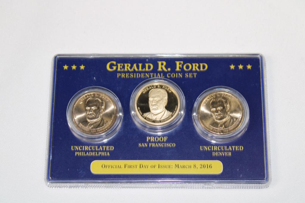 2016 Gerald R. Ford Presidential Coin Set (1 of 2)