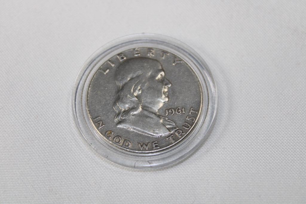 1961P Franklin Half Dollar (1 of 2)
