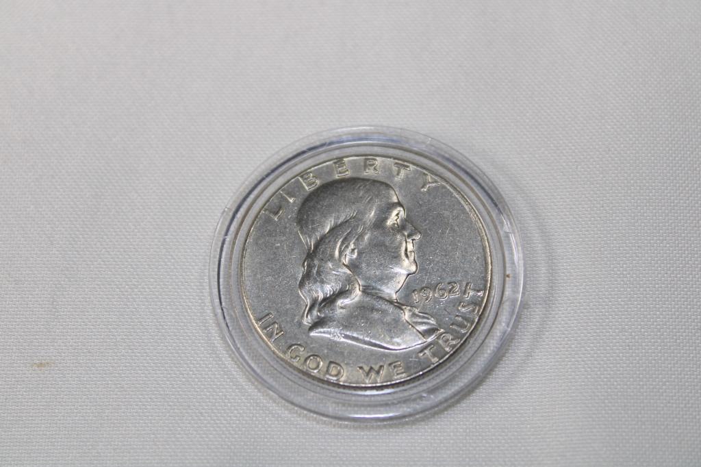 1962P Franklin Half Dollar (1 of 2)