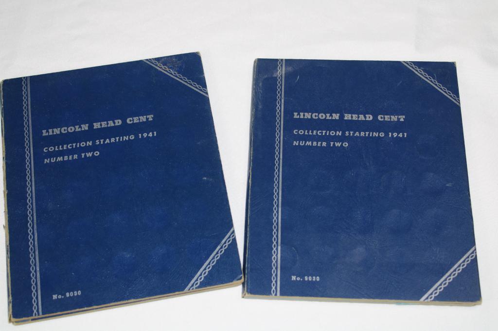 Pair of Lincoln Cent Books 1941 Number two (1 of 6)