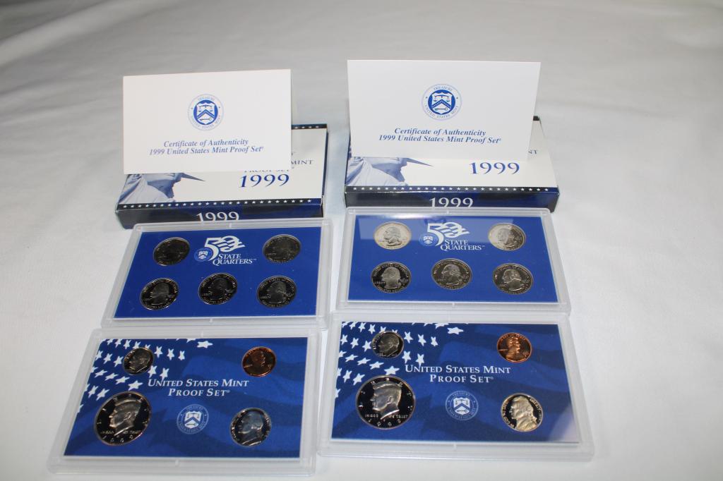 Pair 1999-S US Proof Set (1 of 4)