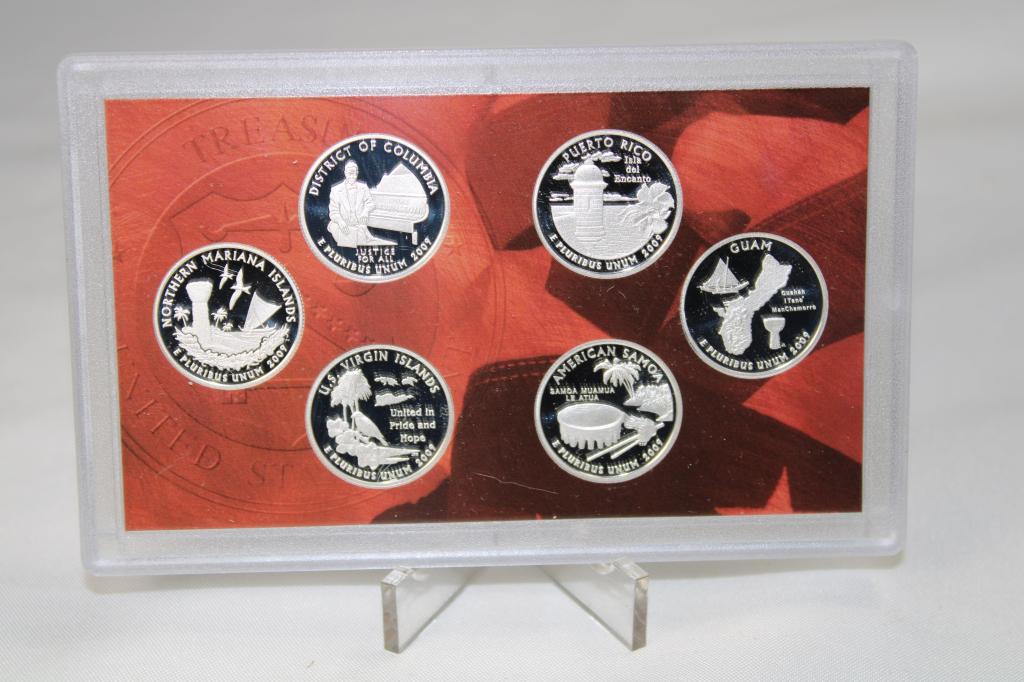 2009-S US Mint Proof Silver Quarter Set (1 of 2)
